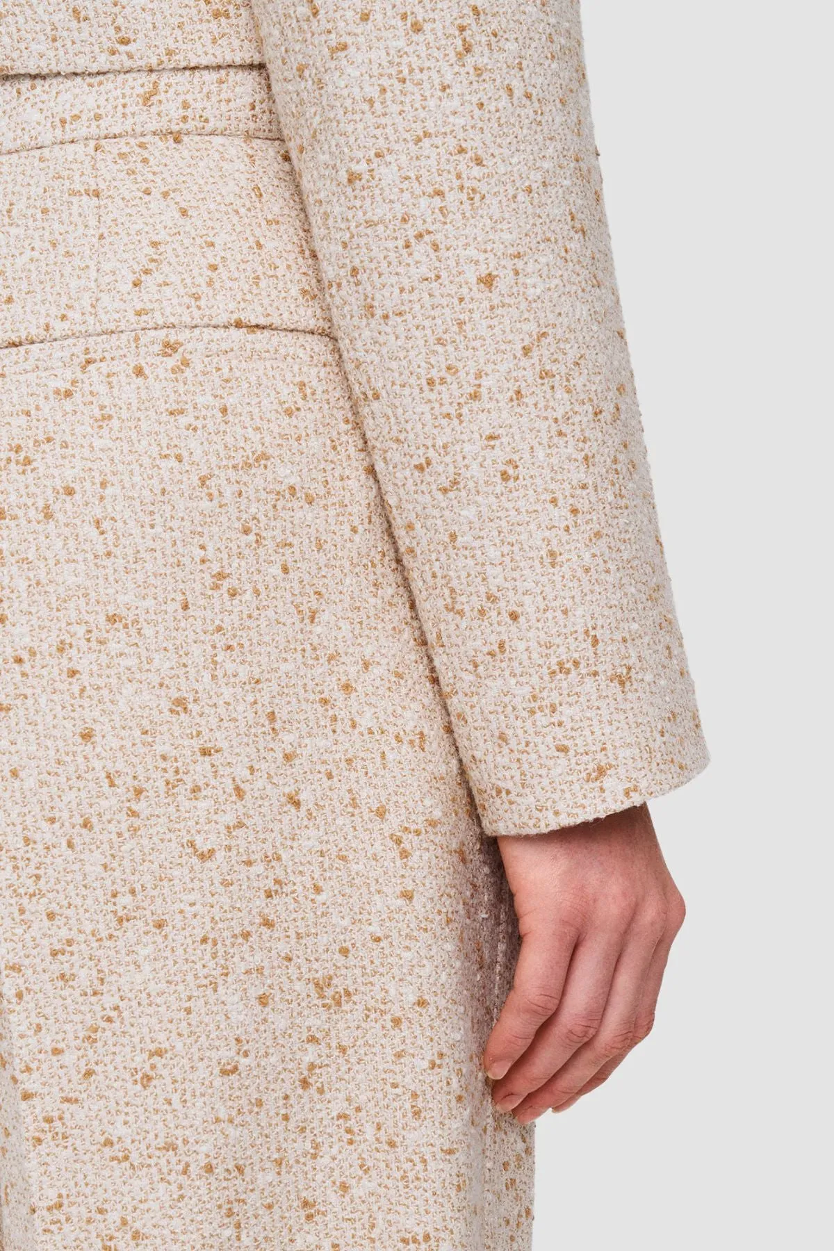 Joseph Josset Tweed Jacket - Ivory/ Clay