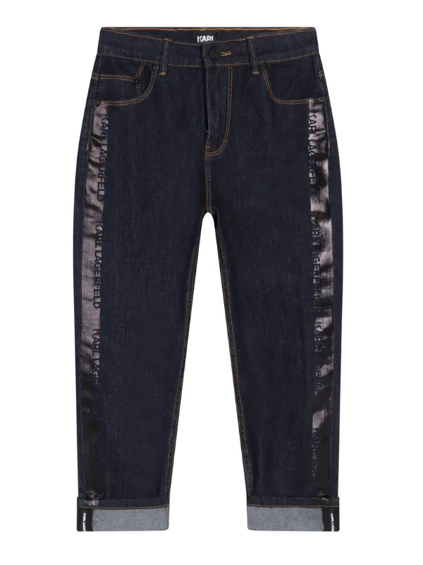 Karl Lagerfeld Jeans Stiched Navy