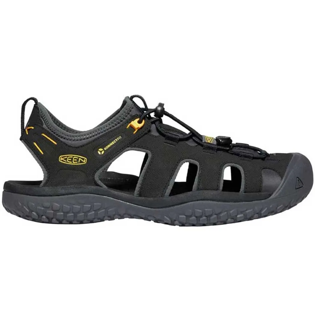 Keen Solr Sandal Black/Gold (Men's)