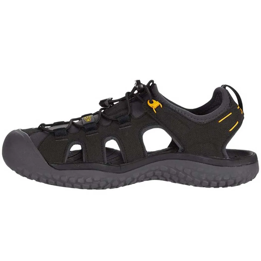 Keen Solr Sandal Black/Gold (Men's)