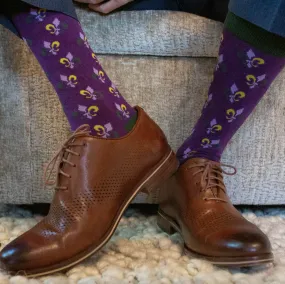 Mardi Gras FDL Socks