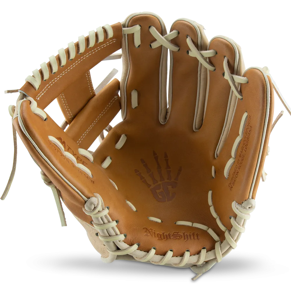 Marucci NightShift WESTERN SADDLE 11.75 Baseball Glove: MFGNTSHFT-0203