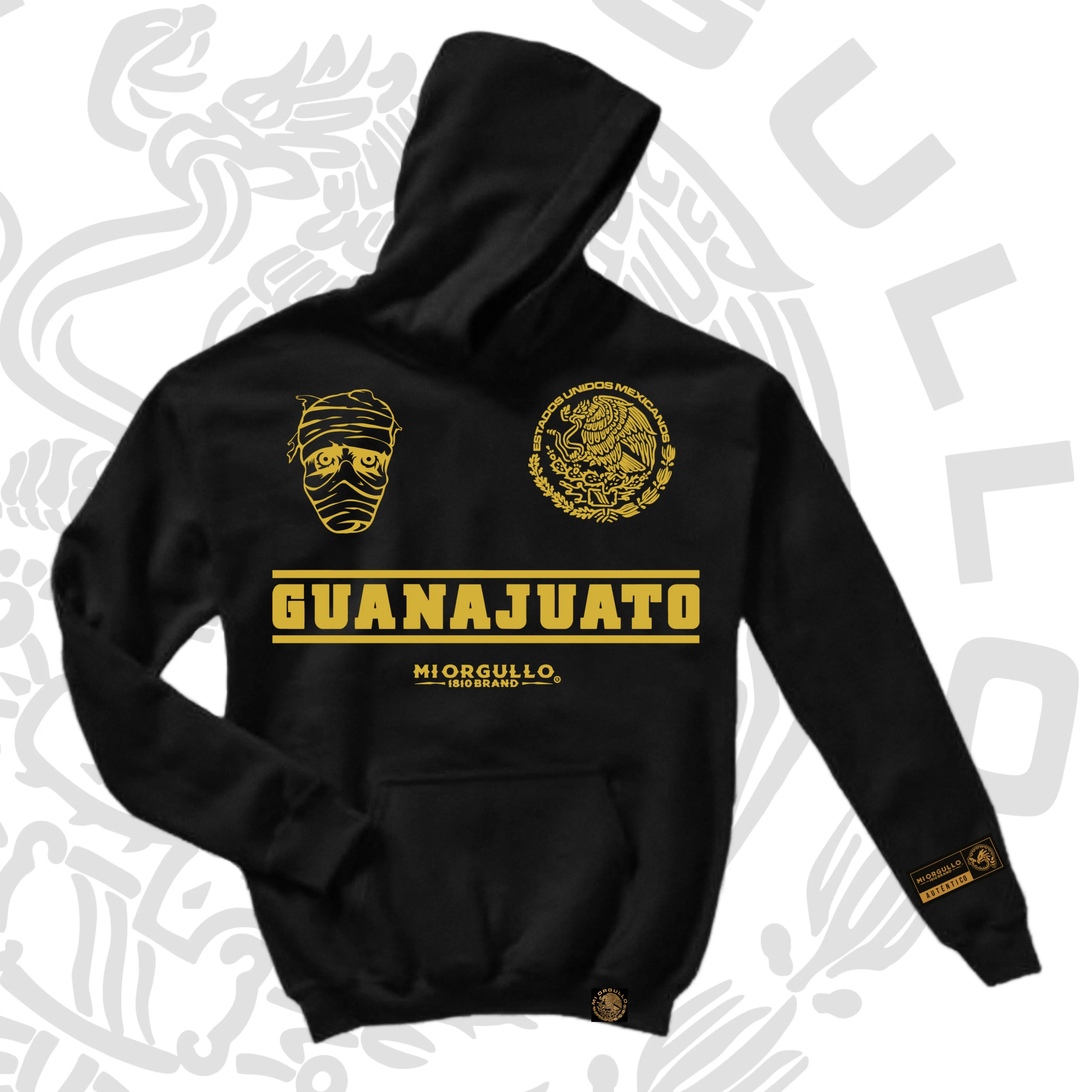 MEN’S BLACK GOLD RUSH GUANAJUATO HOODIEi