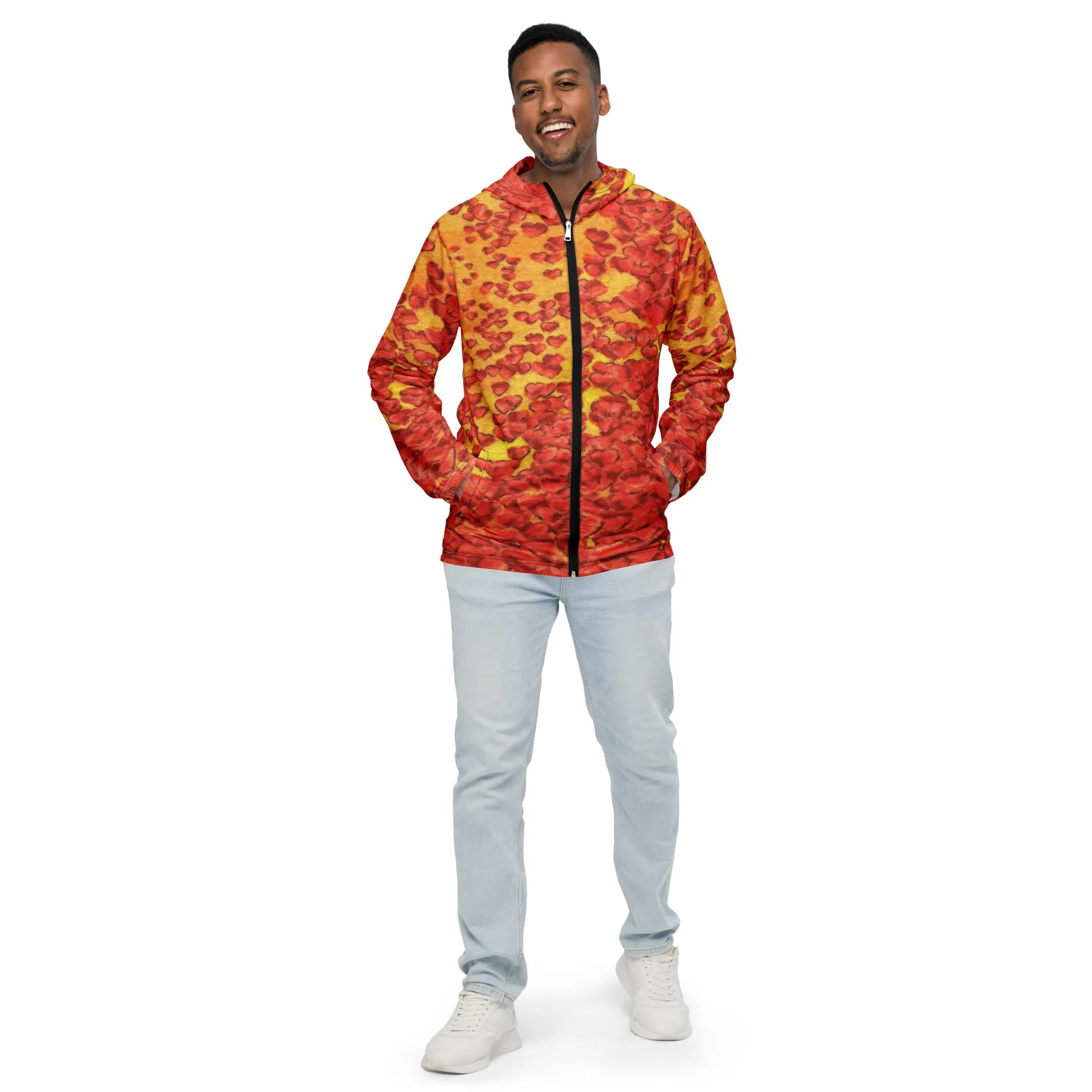 Men’s windbreaker orange