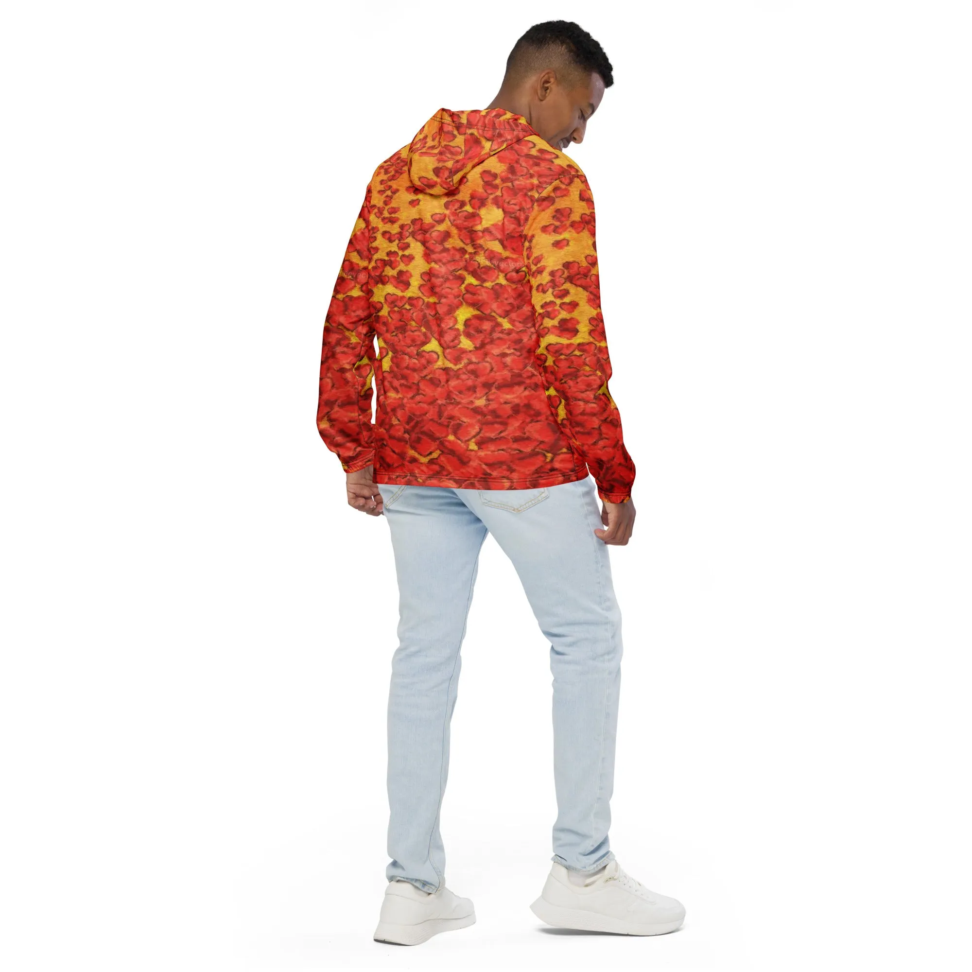 Men’s windbreaker orange