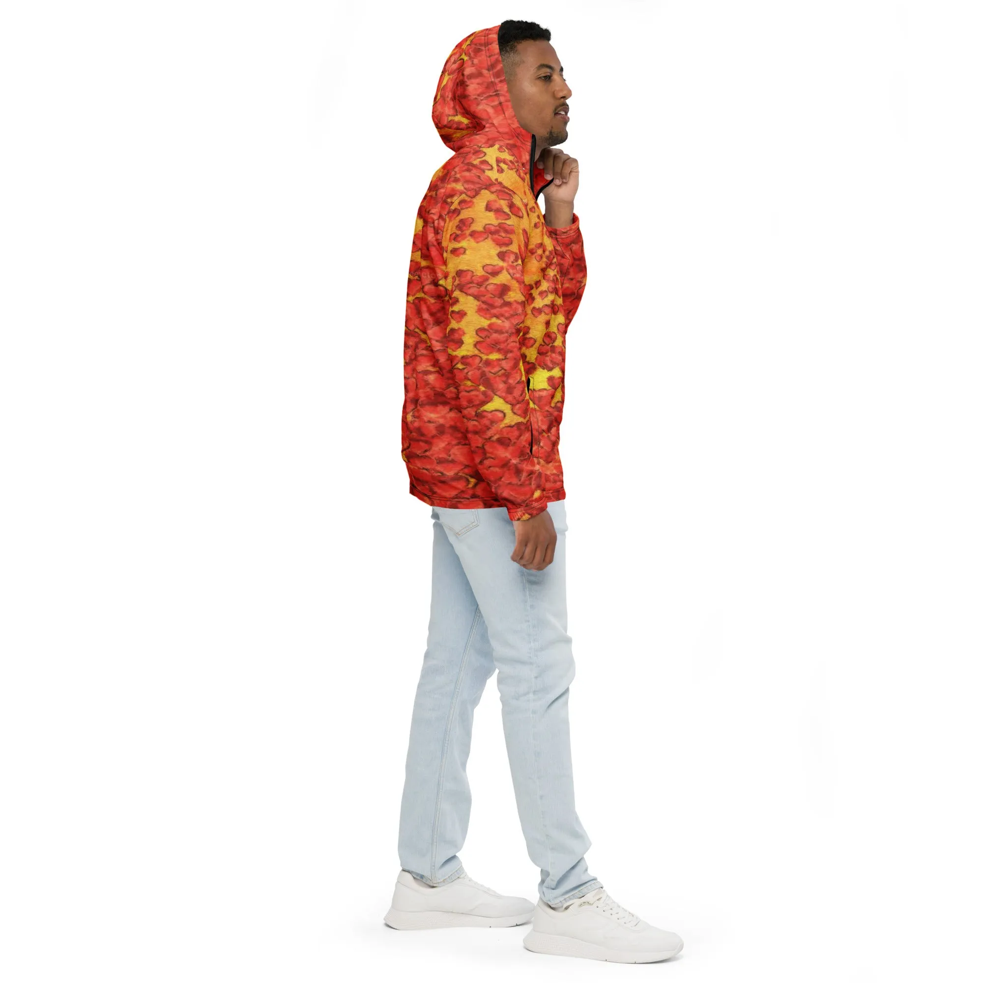 Men’s windbreaker orange