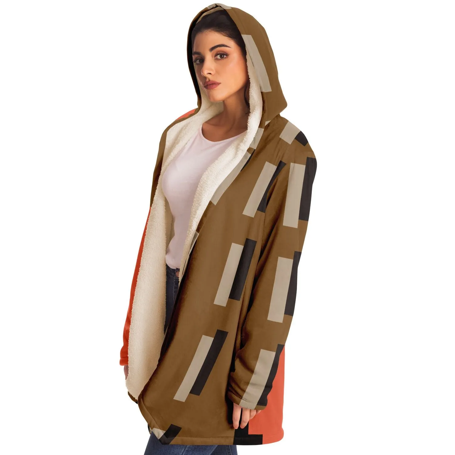 Microfleece Cloak -stripes