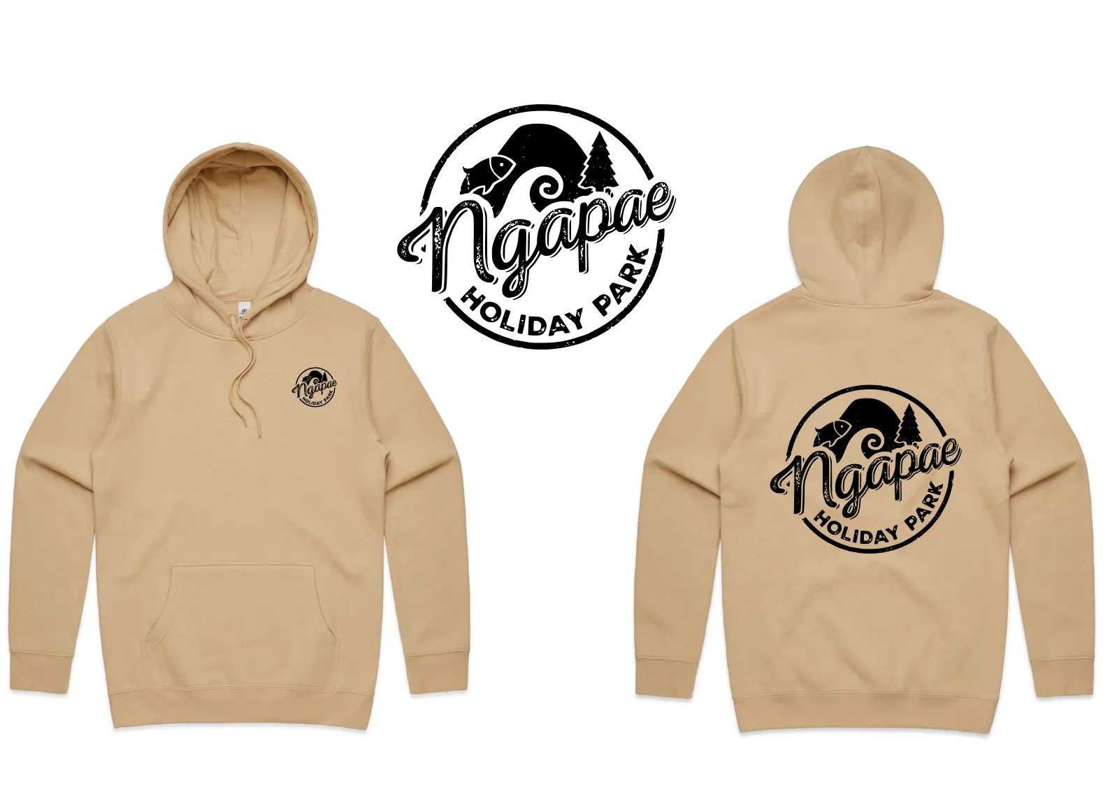 Ngapae Holiday Park Hoodies