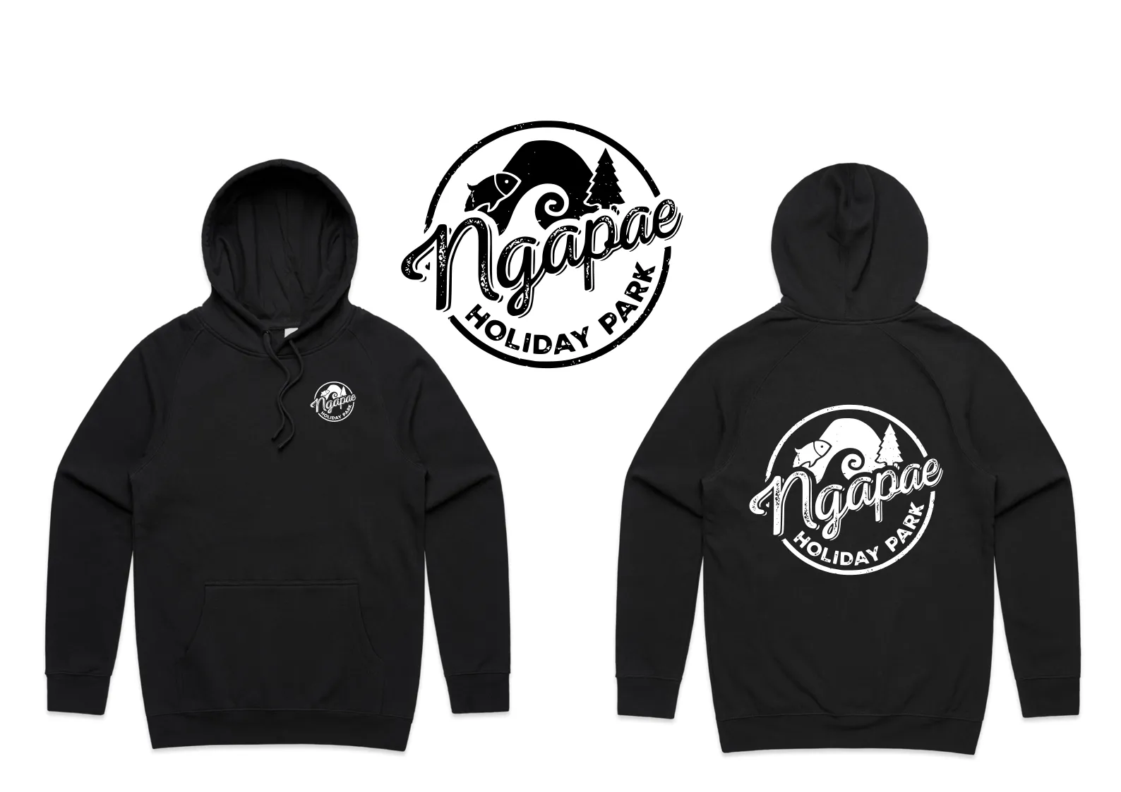 Ngapae Holiday Park Hoodies