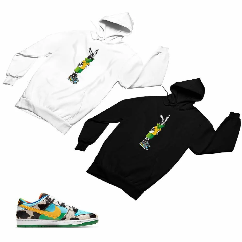 Nike Dunk Ben Jerry’s Matching Custom Designed Hoodies ND 1-2-3