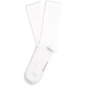 Originals Fine Rib Socks Clear White