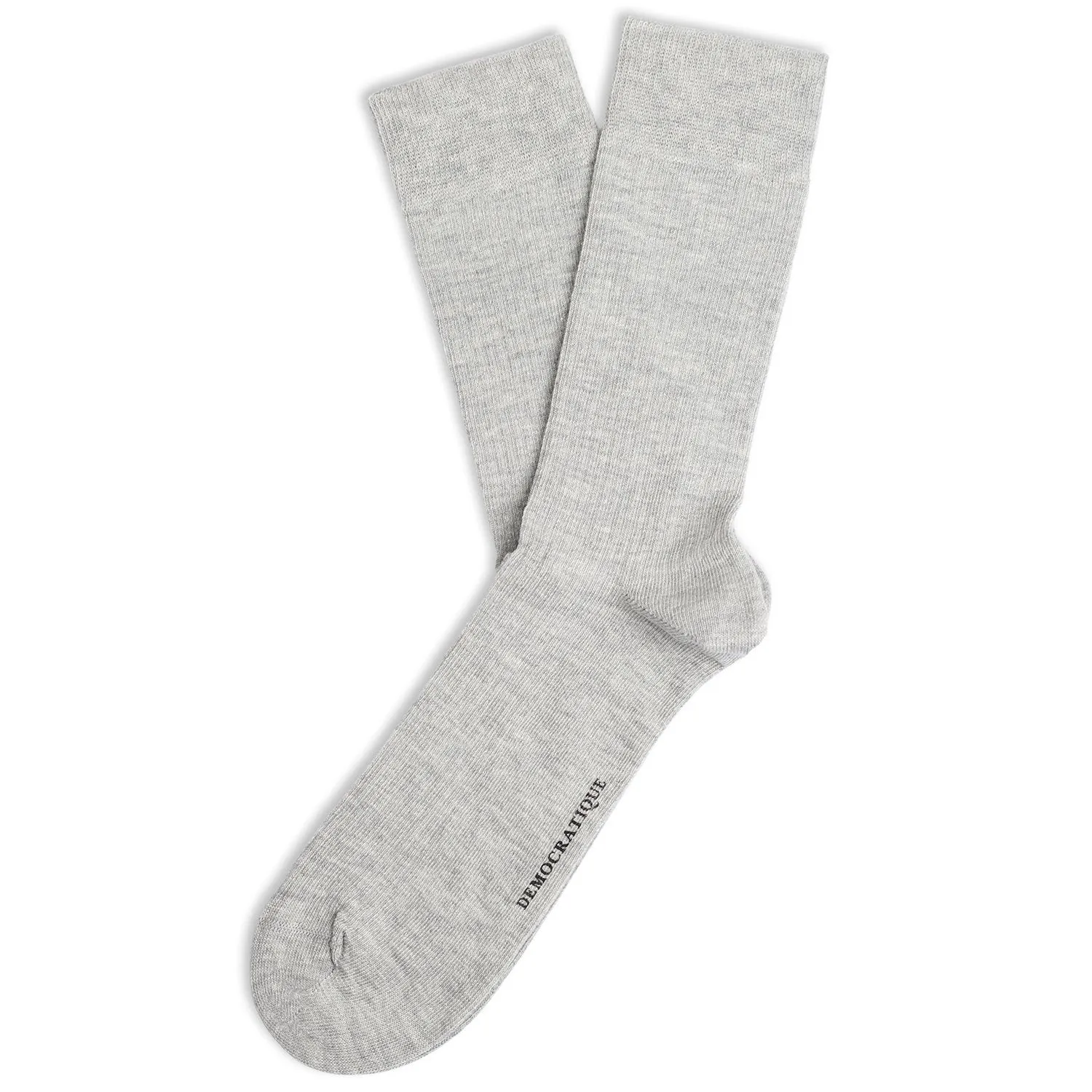 Originals Fine Rib Socks Light Grey Melange