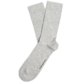 Originals Fine Rib Socks Light Grey Melange