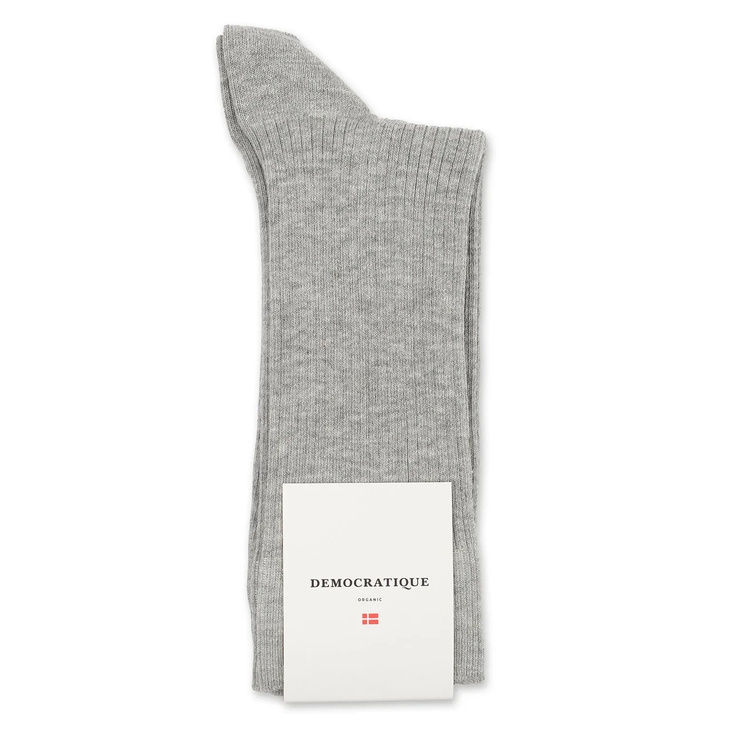 Originals Fine Rib Socks Light Grey Melange