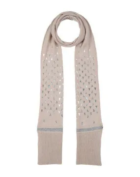 Patrizia Pepe Women Scarf Beige -- --