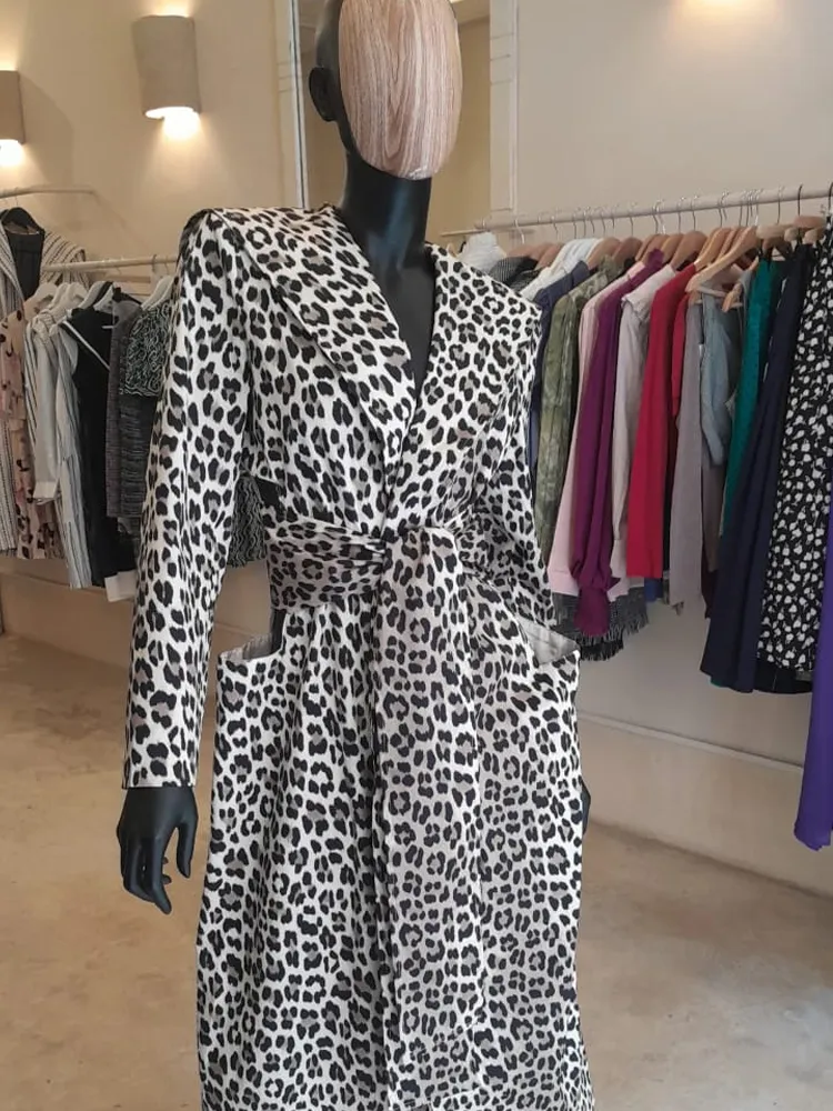 Pierro’s Coat Leopard Print