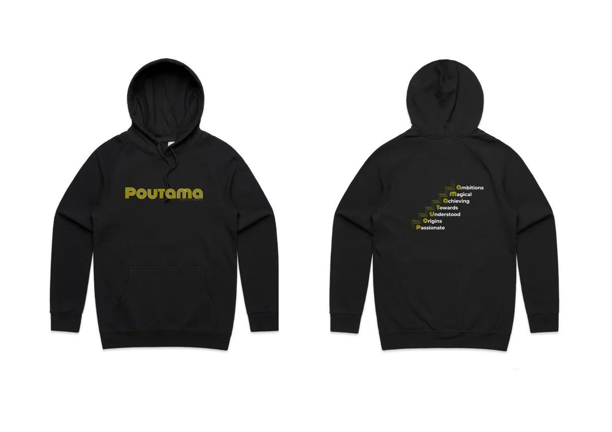 POUTAMA – MOEMOE  HOODIES