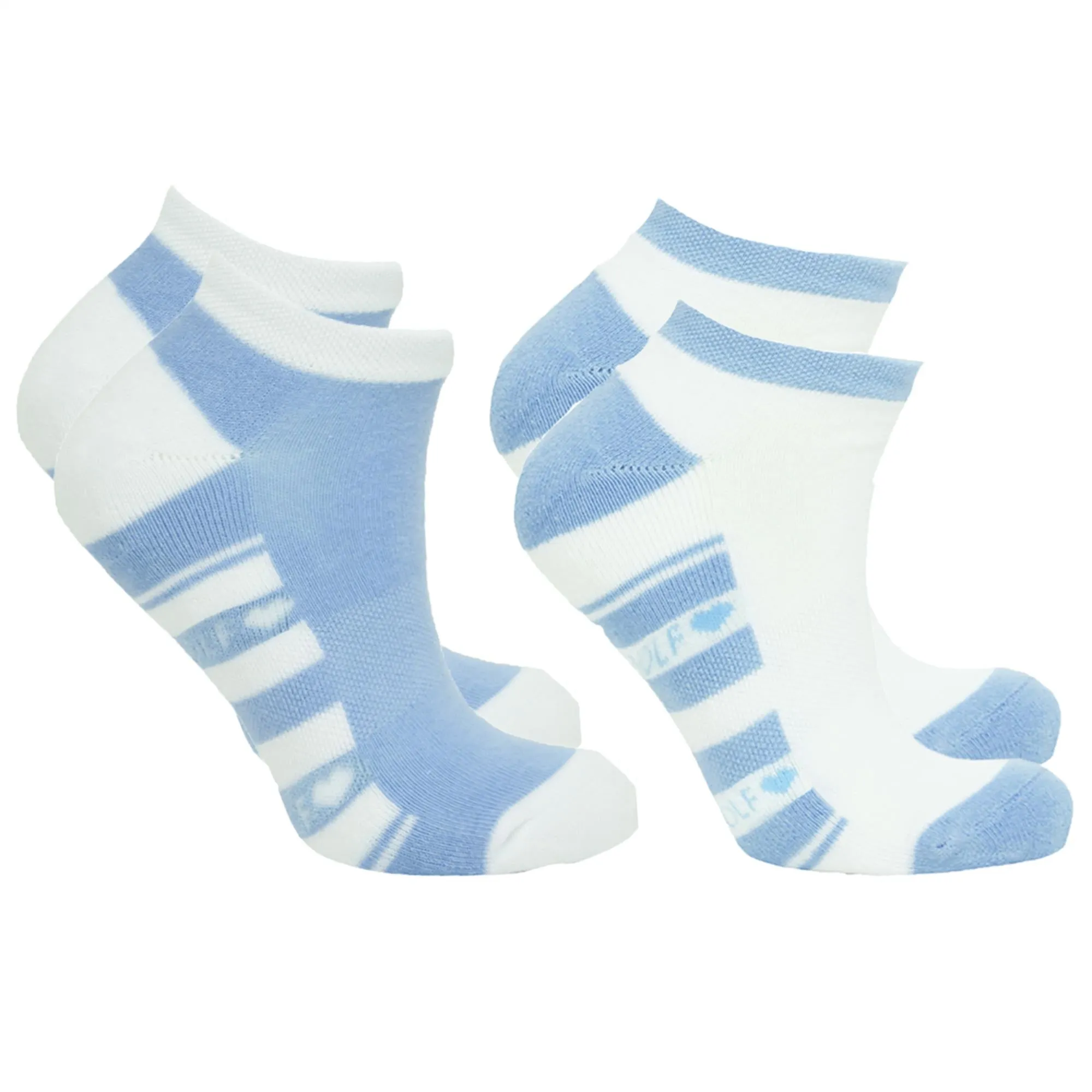 Pure Golf Dixie Ladies Golf Socks Pale Blue