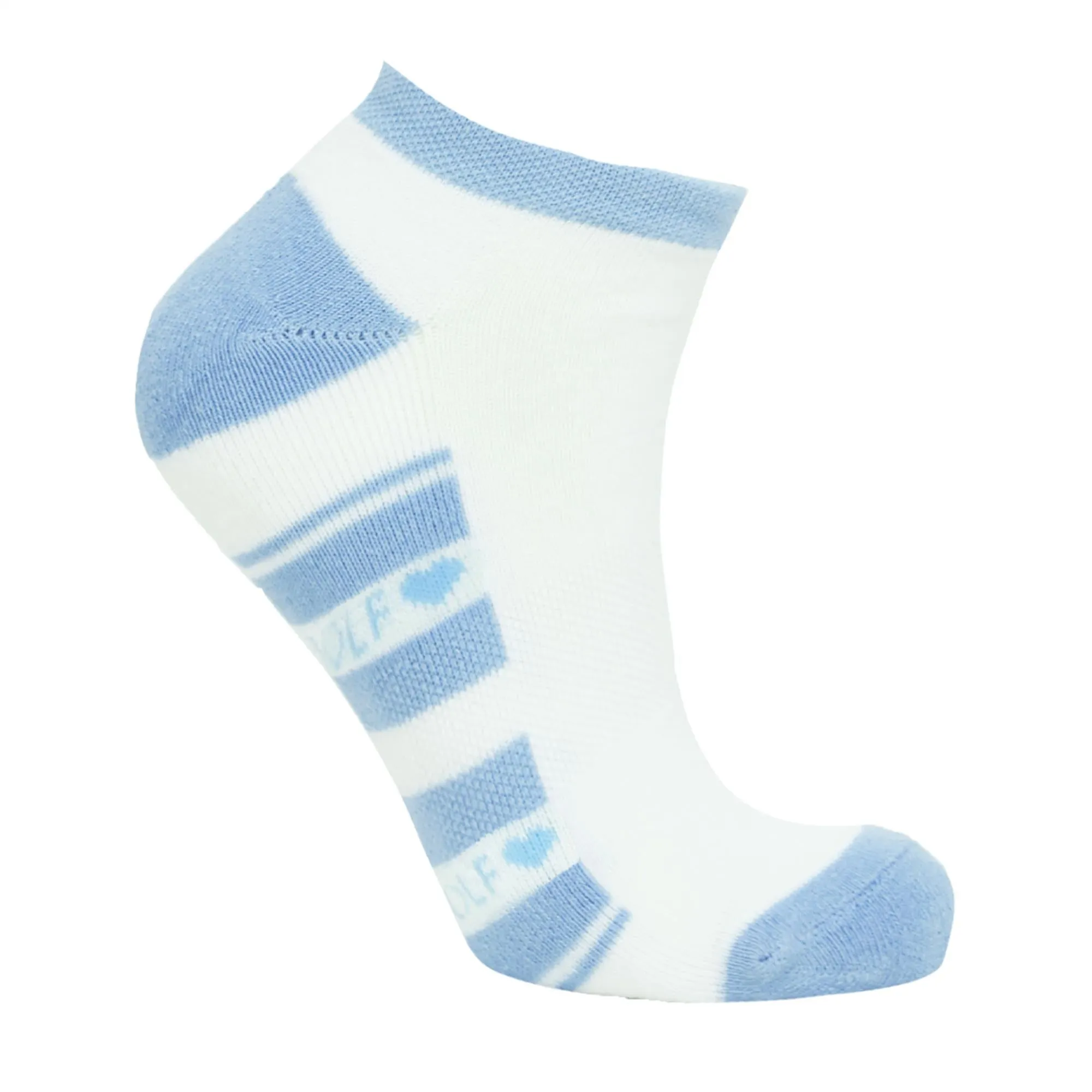 Pure Golf Dixie Ladies Golf Socks Pale Blue