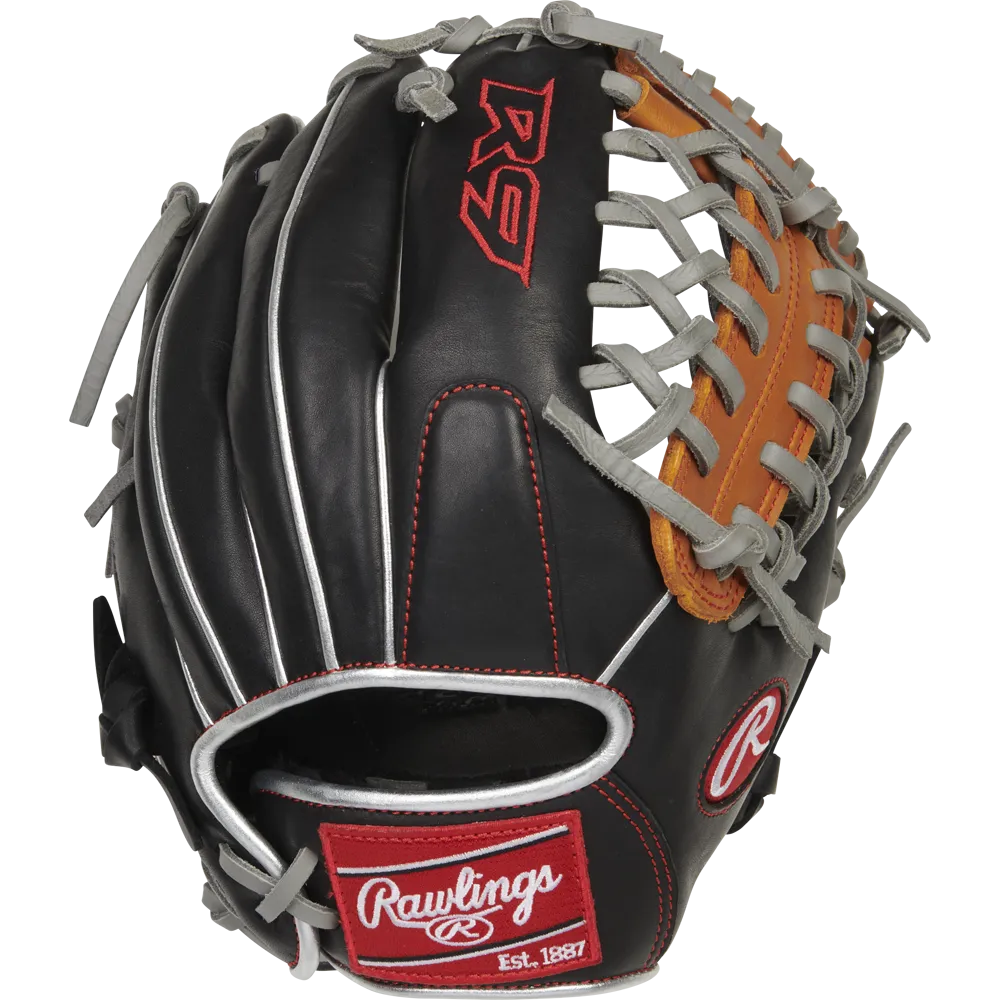 Rawlings R9 11.5 ContoUR Baseball Glove: R9115U-4BT