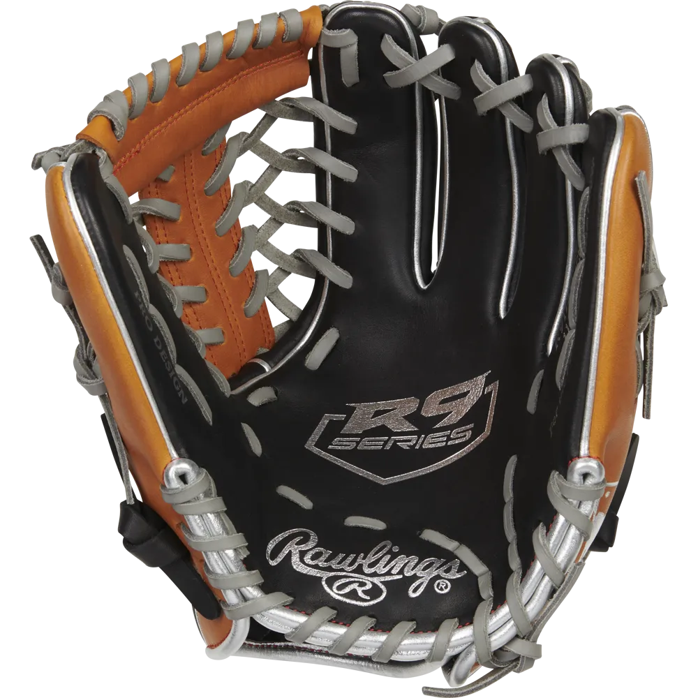 Rawlings R9 11.5 ContoUR Baseball Glove: R9115U-4BT