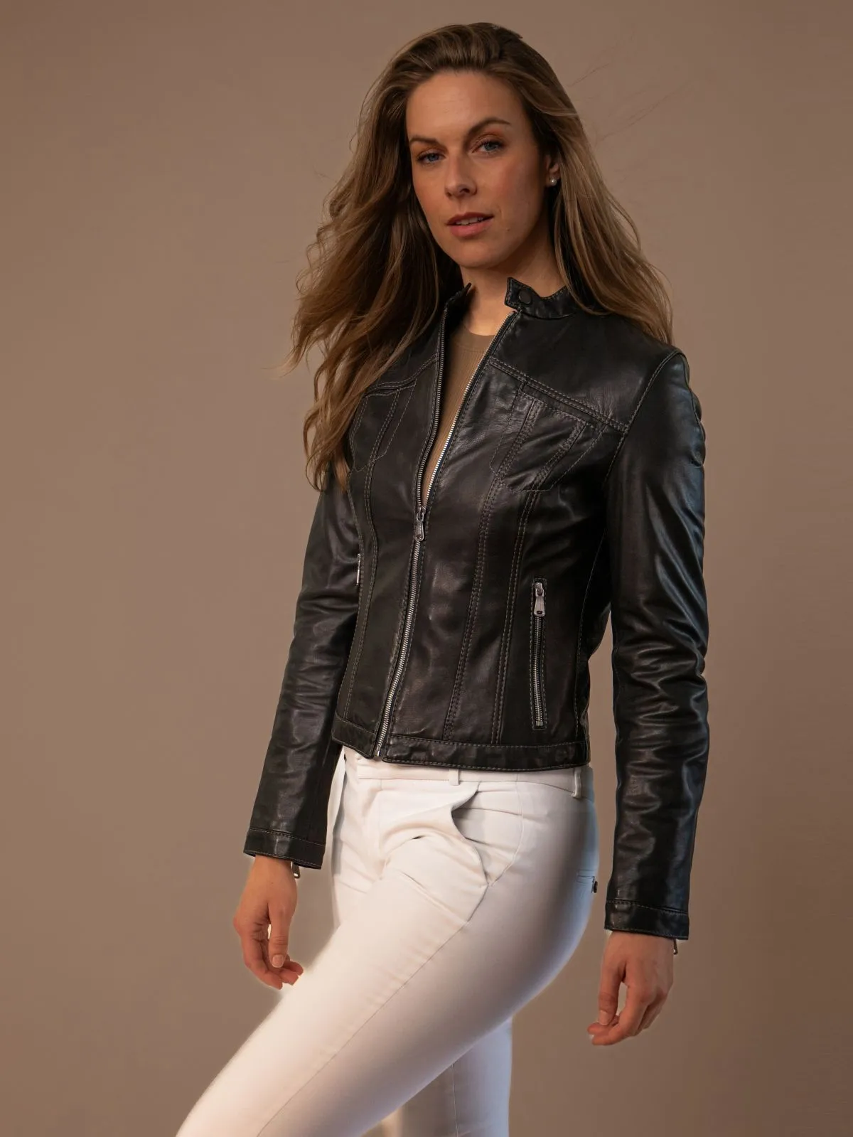 Salt Lake Ladies Leather Jacket, 1.899,00 €