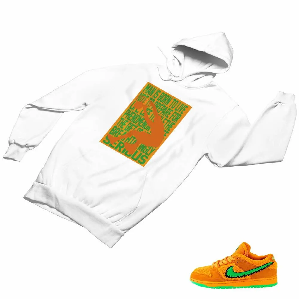 SB Dunk Low Orange Bear Matching Custom Designed Hoodies ND 1-5-21