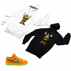 SB Dunk Low Orange Bear Matching Custom Designed Hoodies ND 1-5-6