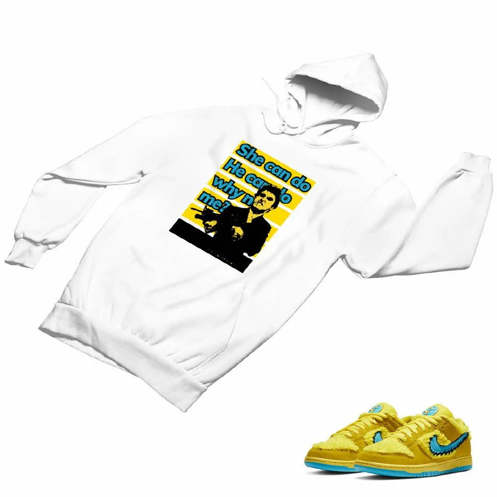 SB Dunk Low Yellow Matching Custom Designed Hoodies ND 1-4-23