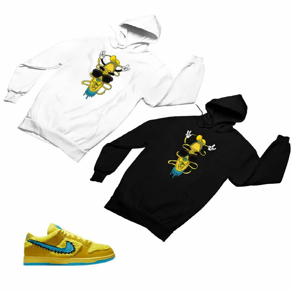 SB Dunk Low Yellow Matching Custom Designed Hoodies ND 1-4-2