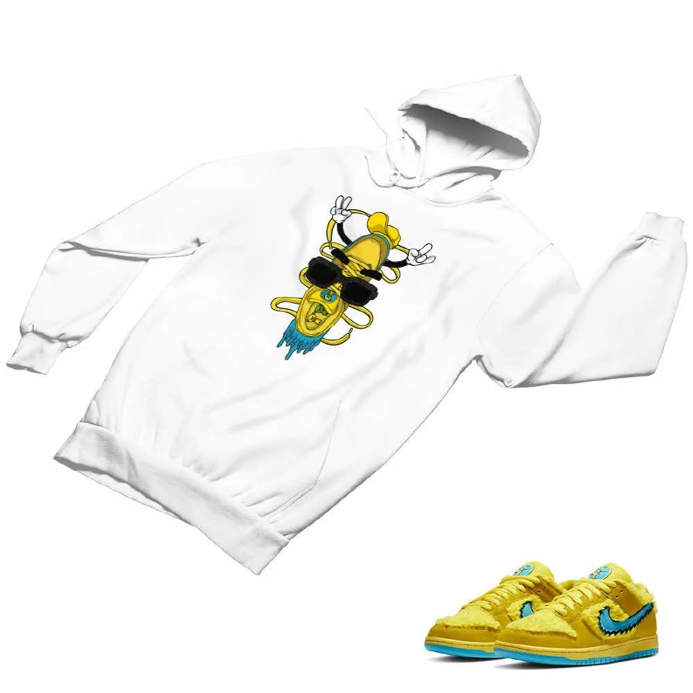 SB Dunk Low Yellow Matching Custom Designed Hoodies ND 1-4-2