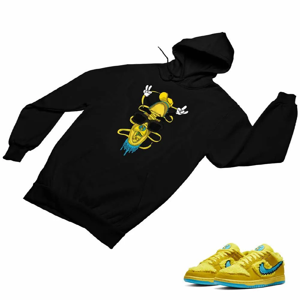 SB Dunk Low Yellow Matching Custom Designed Hoodies ND 1-4-2