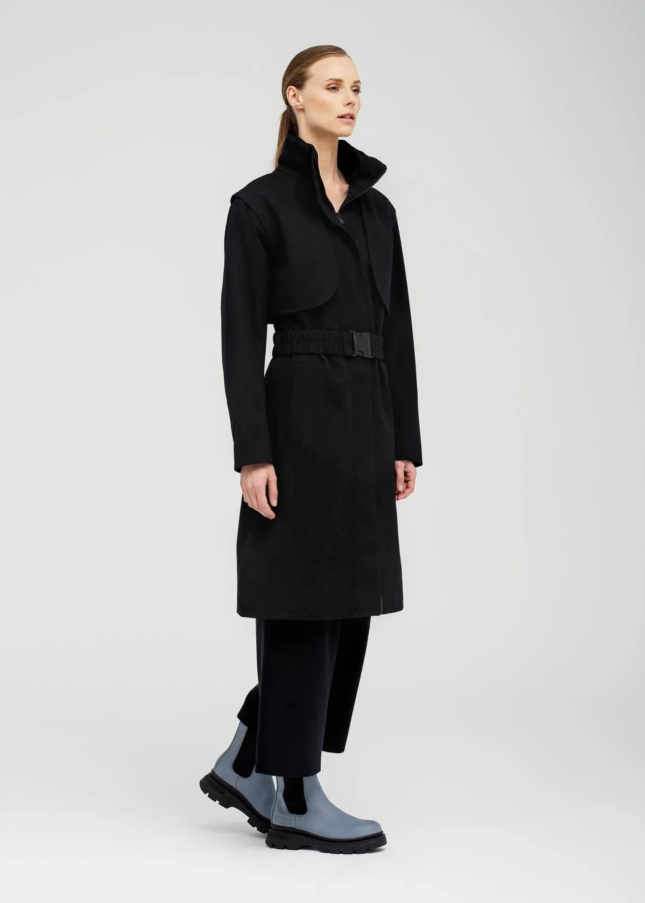 Skyet Coat New Black