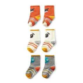 Smartwool Lunar Grey Toddler Trio Socks