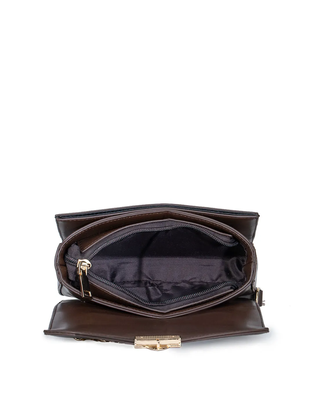 Solid Boxy Sling Bag