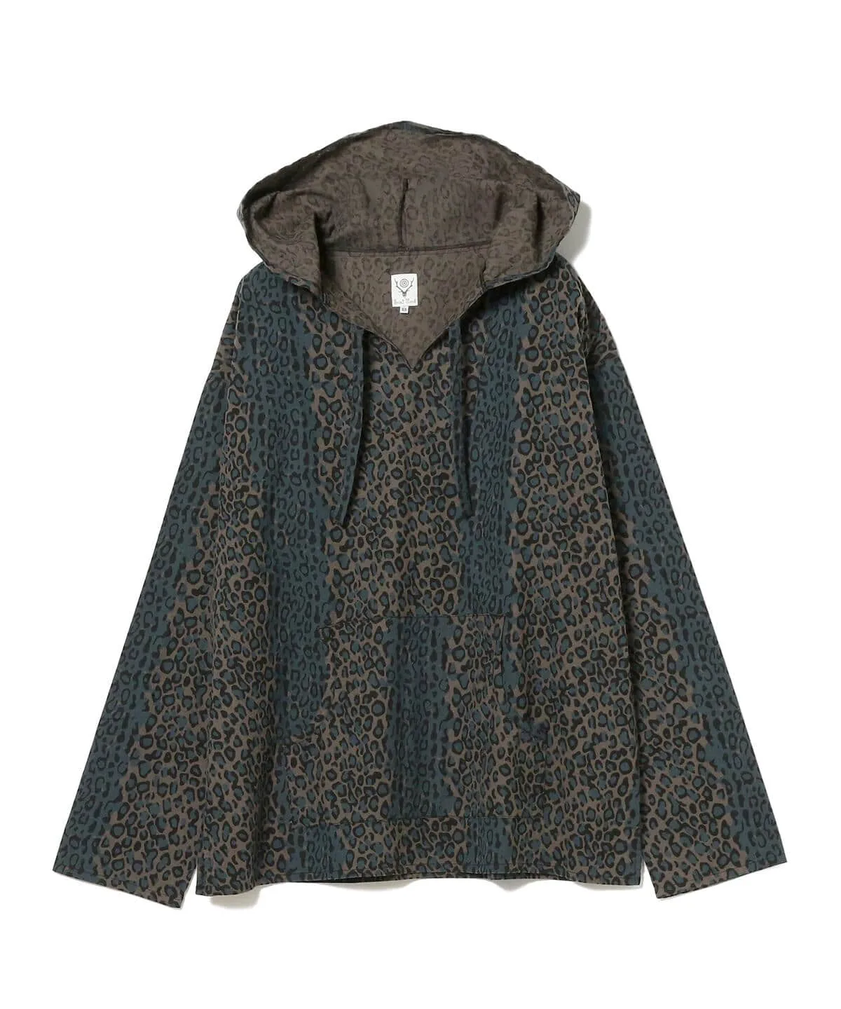 South2 West8 Mexican Parka - Flannel Pt./Leopard