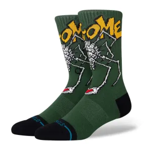 Stance Welcome Wilbur Crew Socks Green