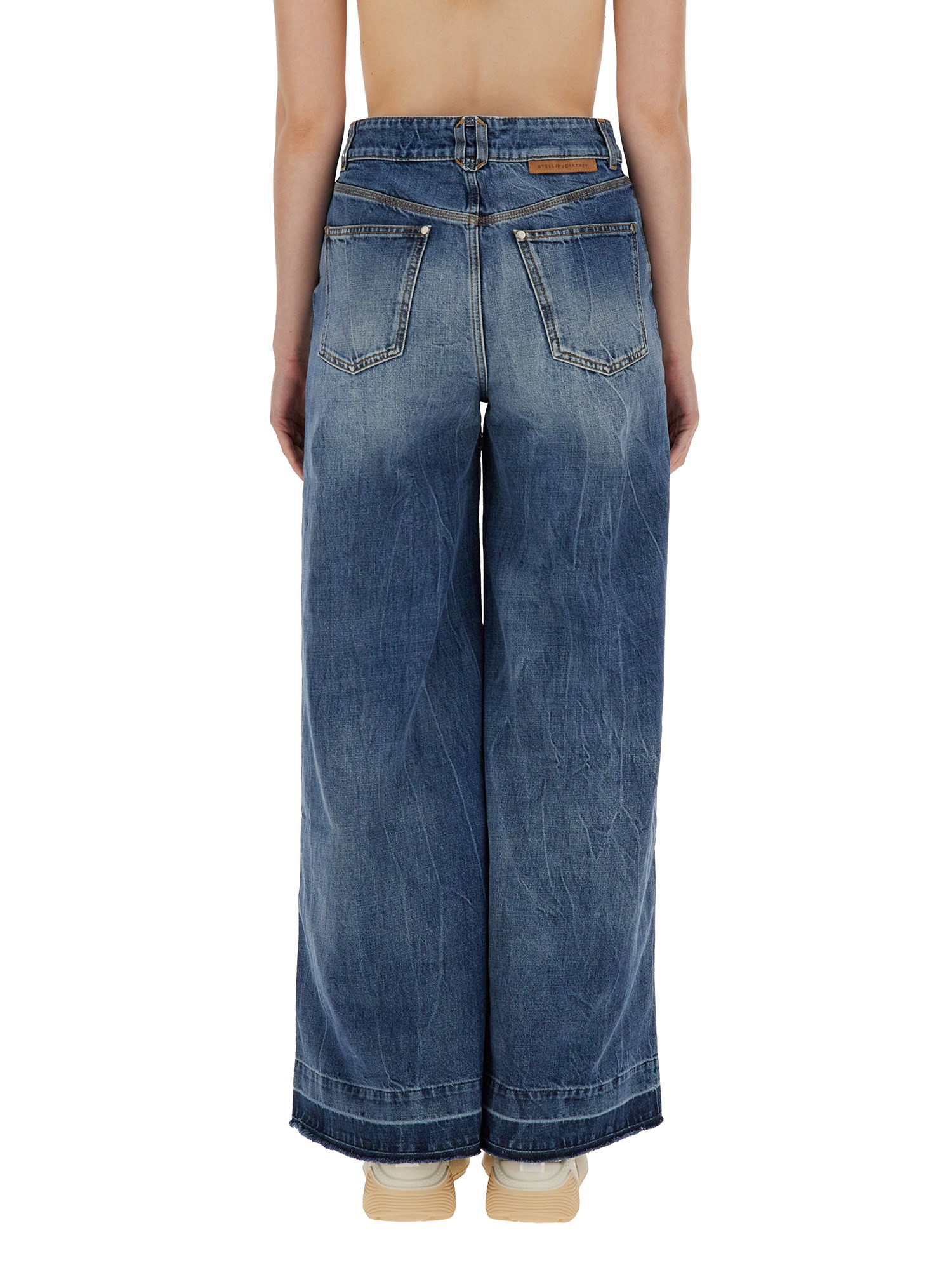 STELLA McCARTNEY    JEANS WIDE LEG