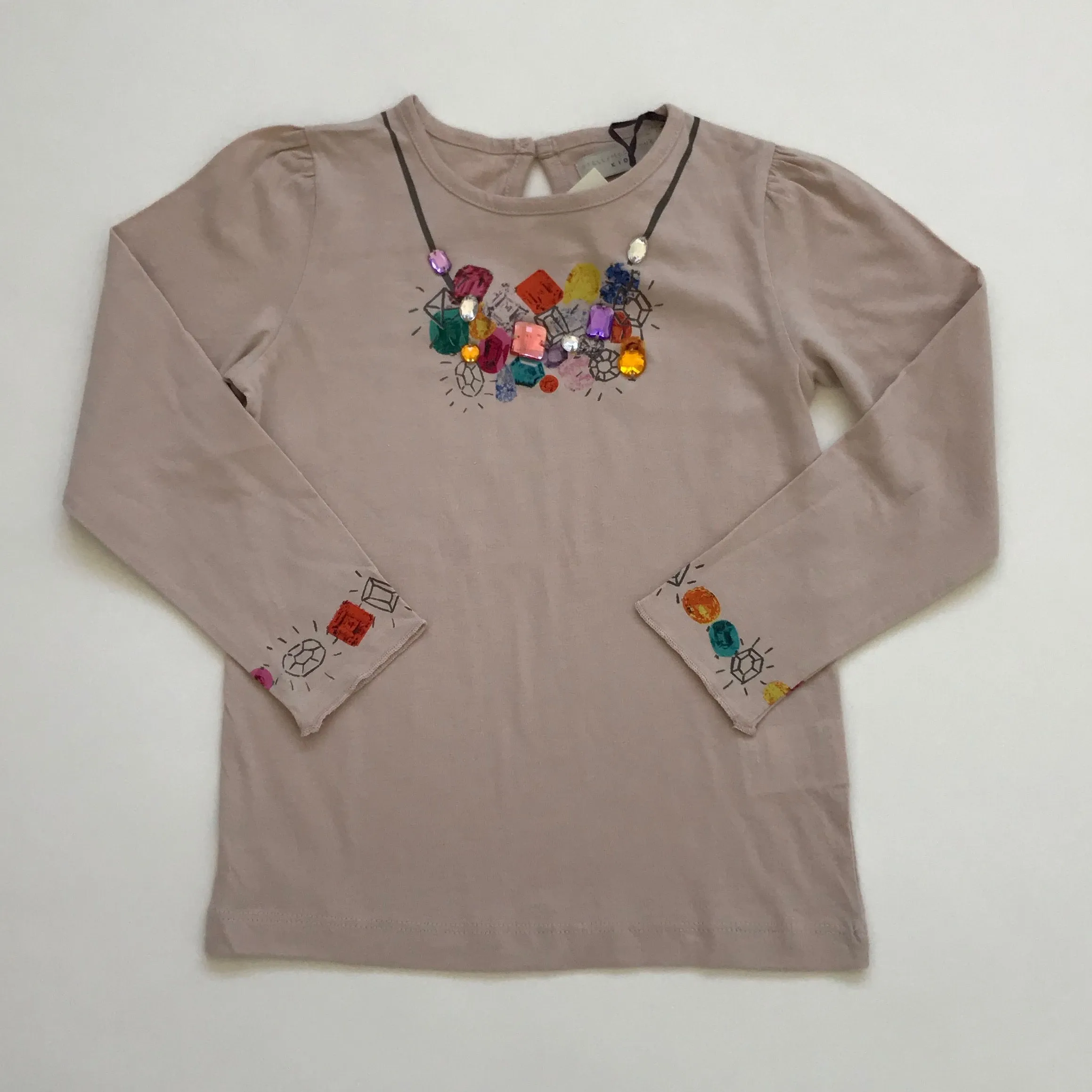 Stella McCartney Jewel Trimmed T-Shirt: 6 Years (Brand New)