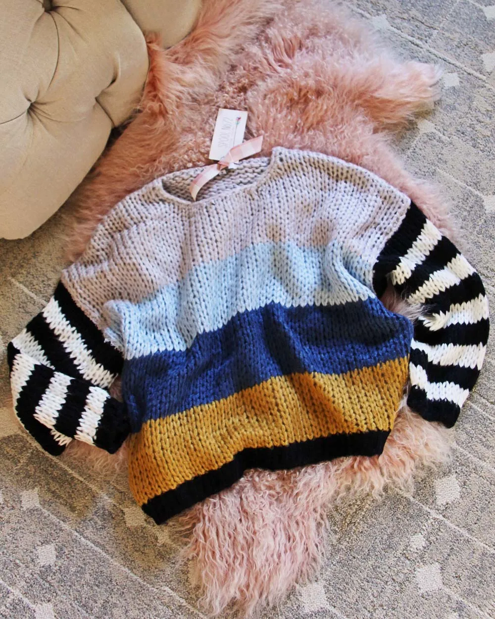 Summit Stripe Sweater