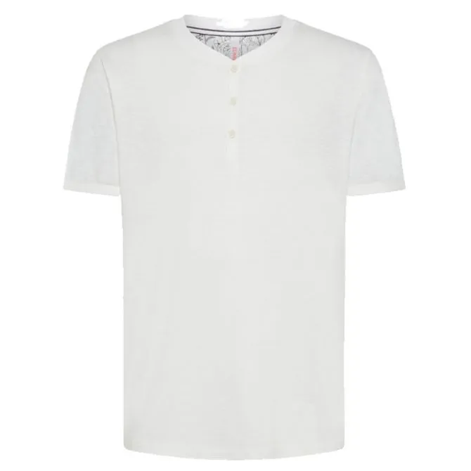 SUN68 T-SHIRT SERAFINO S/S BIANCO T34120-31