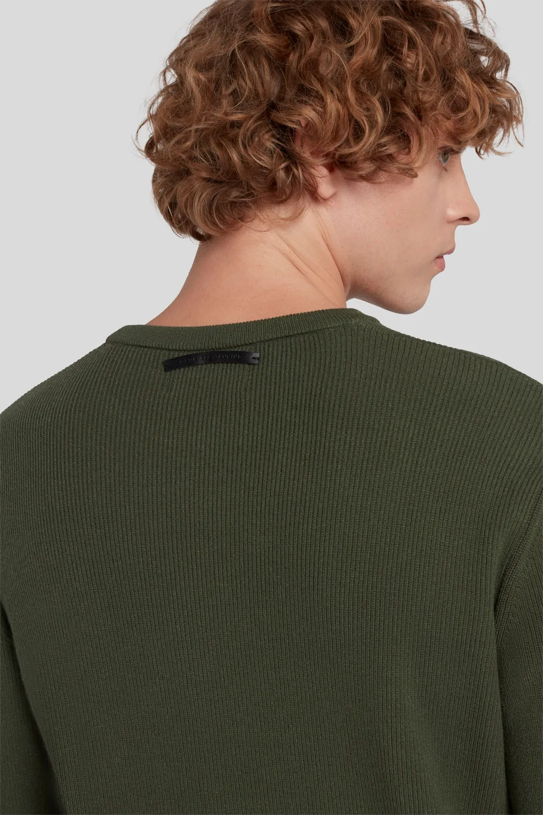 SWEATER LUXE PERFORMANCE ARMY