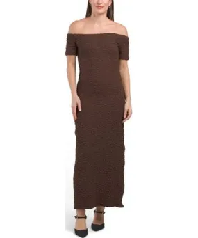 Tj Maxx Textured Maxi Dress For Women