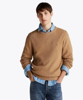 Tommy Hilfiger Men's Herringbone Knit Sweater