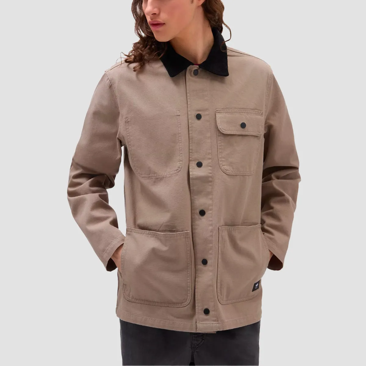 Vans Drill Chore Coat Sherpa Jacket Oatmeal