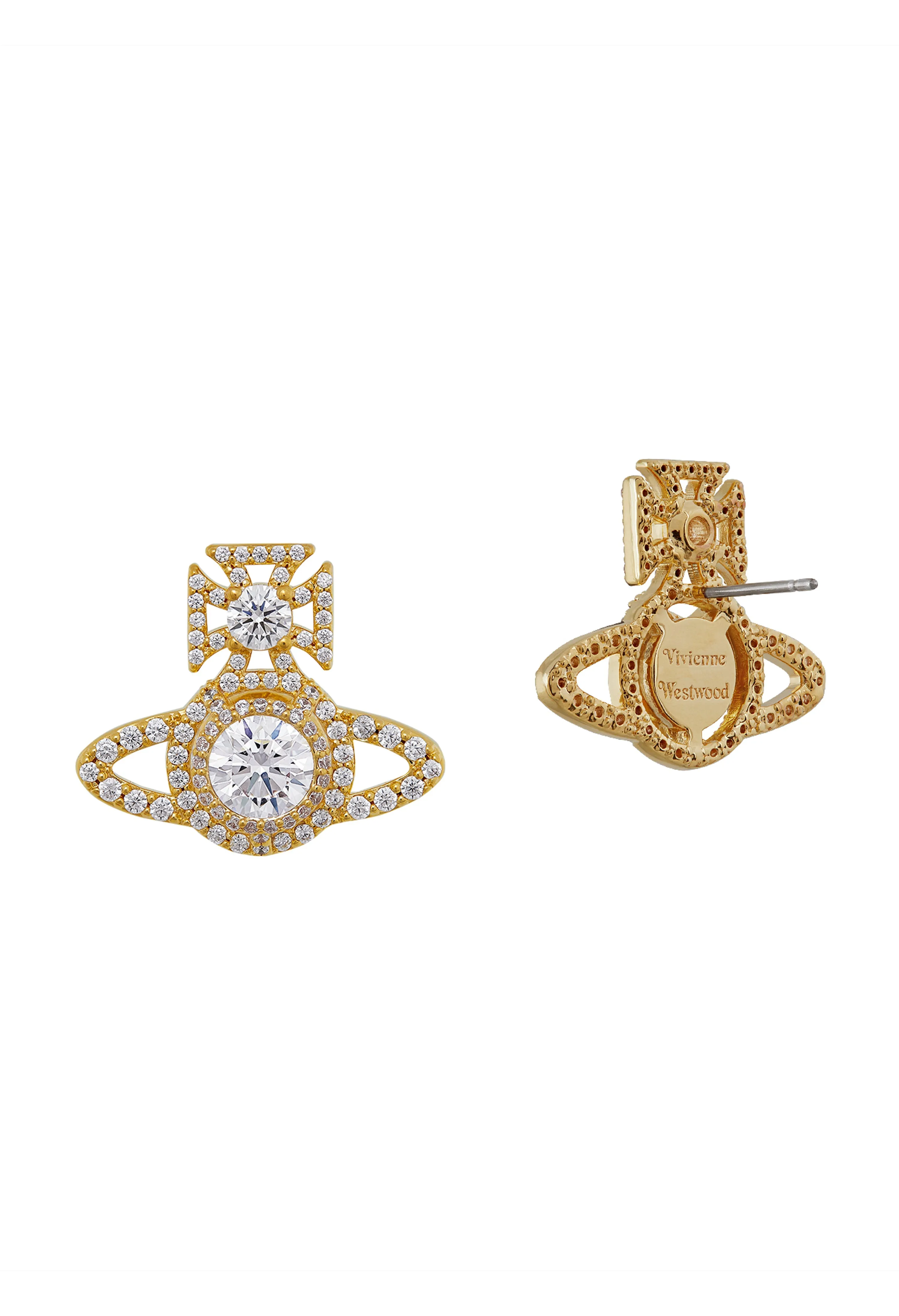 Vivienne Westwood Norabelle Earrings Gold Plated